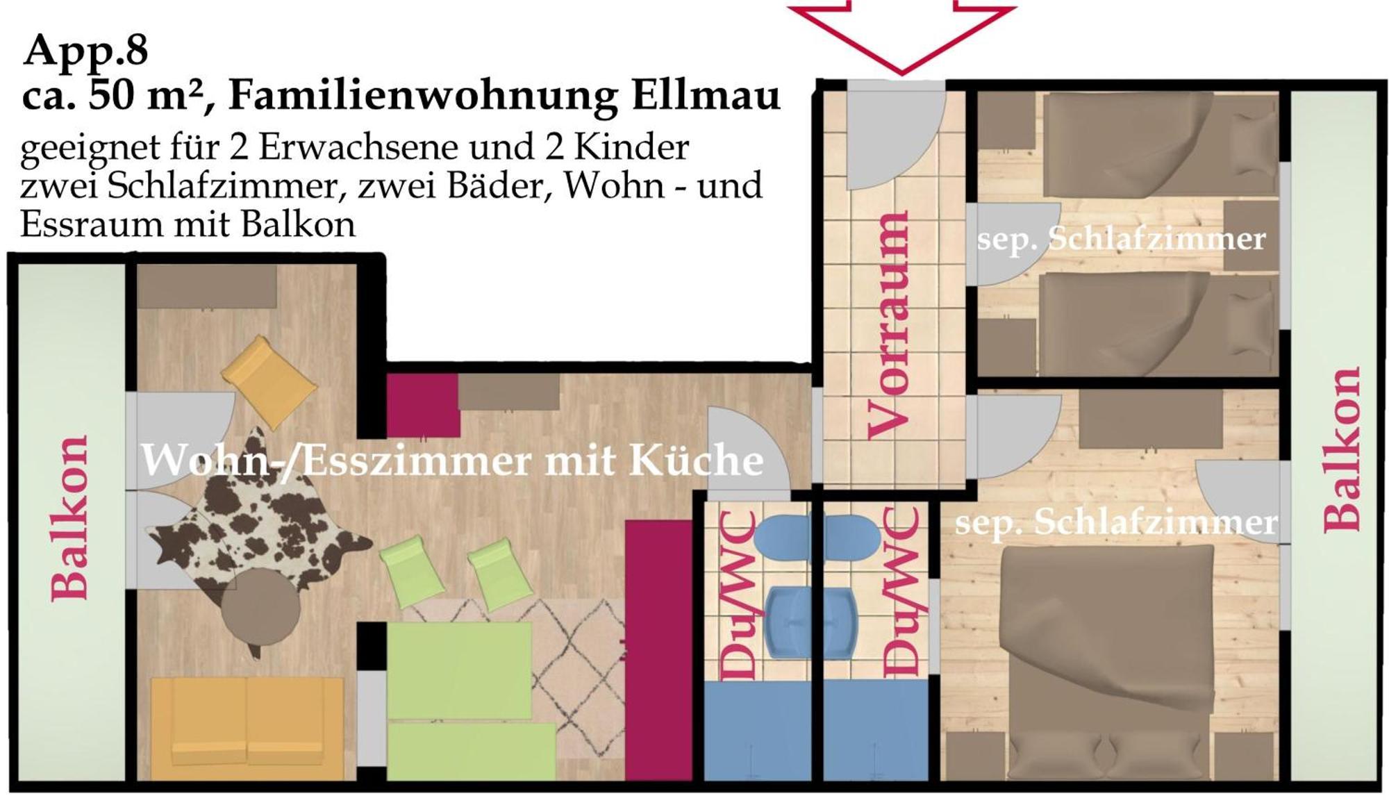 Kaiserapart Ellmau Zentrum Kültér fotó